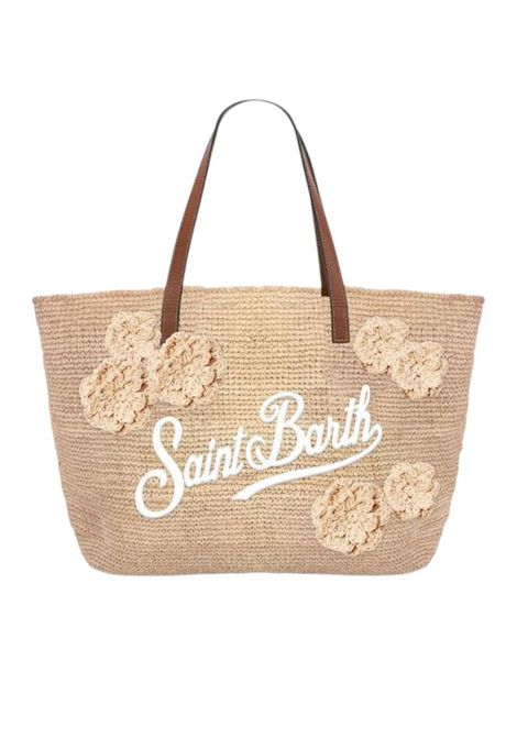 Borsa Mc2 Saint Barth Rafia City Mid paglia fiori MC2 SAINT BARTH | Borse | RAFFIACITYMID01324H1110